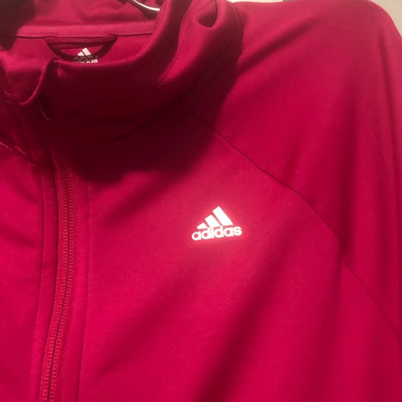 Adidas Pink Classic Track Jacket - Picture 3 of 6